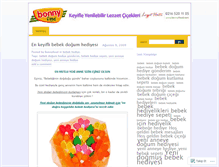 Tablet Screenshot of bebekhediye.wordpress.com