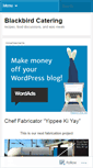 Mobile Screenshot of blackbirdcatering.wordpress.com