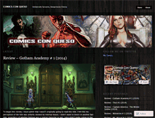 Tablet Screenshot of comicsconqueso.wordpress.com