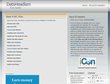 Tablet Screenshot of datsheadlam.wordpress.com