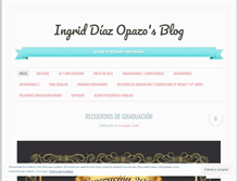 Tablet Screenshot of ingriddiazopazo.wordpress.com