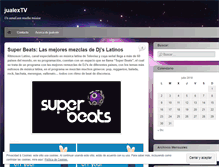 Tablet Screenshot of jualextv.wordpress.com