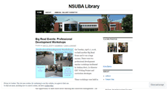 Desktop Screenshot of nsubalibrary.wordpress.com