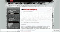 Desktop Screenshot of madphotoassistant.wordpress.com