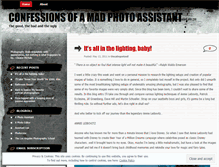 Tablet Screenshot of madphotoassistant.wordpress.com