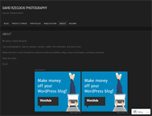 Tablet Screenshot of davidrzegockiphotography.wordpress.com