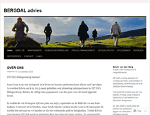 Tablet Screenshot of bergdal.wordpress.com