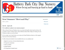 Tablet Screenshot of bpcdaynursery.wordpress.com