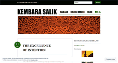 Desktop Screenshot of kembarasalik.wordpress.com