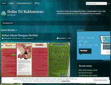 Tablet Screenshot of dofan.wordpress.com