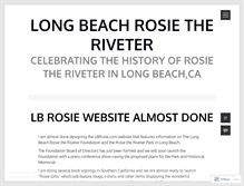 Tablet Screenshot of lbrosietheriveter.wordpress.com