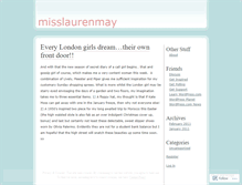 Tablet Screenshot of misslaurenmay.wordpress.com