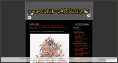 Desktop Screenshot of eckicartoon.wordpress.com