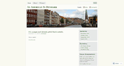 Desktop Screenshot of anamericanindenmark.wordpress.com