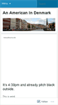 Mobile Screenshot of anamericanindenmark.wordpress.com