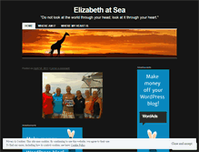 Tablet Screenshot of elizabethtravelstheworld.wordpress.com