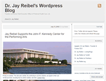 Tablet Screenshot of drjayreibel.wordpress.com