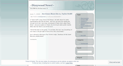 Desktop Screenshot of dizzywood411.wordpress.com
