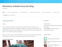 Tablet Screenshot of mechatonic.wordpress.com