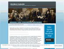 Tablet Screenshot of lavozliberal.wordpress.com