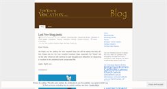 Desktop Screenshot of foryourvocation.wordpress.com