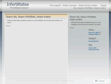 Tablet Screenshot of infertilitatea.wordpress.com