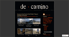 Desktop Screenshot of decamino.wordpress.com