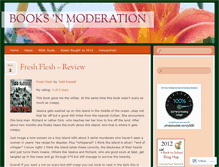 Tablet Screenshot of booksnmoderation.wordpress.com