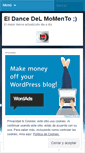 Mobile Screenshot of eldancedelmomento.wordpress.com