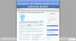 Desktop Screenshot of lancashirecarecurrentawarenessbulletin.wordpress.com