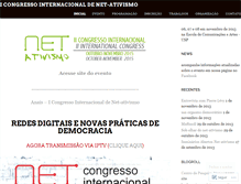 Tablet Screenshot of netativismo.wordpress.com