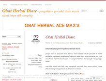 Tablet Screenshot of obatherbaldiarealami.wordpress.com