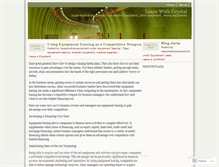 Tablet Screenshot of leasemedicalequipment.wordpress.com