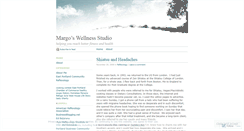 Desktop Screenshot of margomarver.wordpress.com