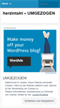 Mobile Screenshot of herzintakt.wordpress.com