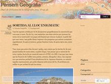 Tablet Screenshot of pensemgeografia.wordpress.com