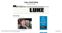 Desktop Screenshot of lukejhurt.wordpress.com