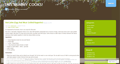 Desktop Screenshot of mummyscooking.wordpress.com