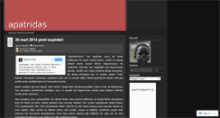 Desktop Screenshot of apatridas.wordpress.com