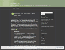 Tablet Screenshot of natterchatter87.wordpress.com