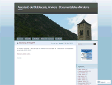 Tablet Screenshot of abadandorra.wordpress.com