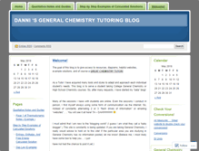 Tablet Screenshot of dannimay.wordpress.com