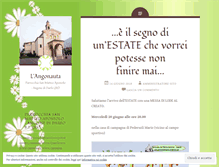 Tablet Screenshot of parrocchiadiangone.wordpress.com