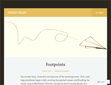 Tablet Screenshot of ajeklof.wordpress.com