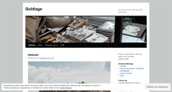 Desktop Screenshot of goldtage.wordpress.com