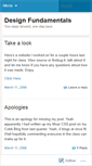 Mobile Screenshot of designfun.wordpress.com