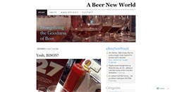 Desktop Screenshot of abeernewworld.wordpress.com