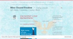 Desktop Screenshot of movetowardfreedom.wordpress.com