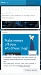 Mobile Screenshot of marcondeslucena.wordpress.com