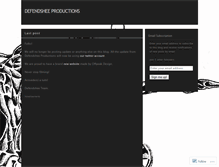 Tablet Screenshot of defendshee.wordpress.com
